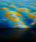 « Reflexion »<br>Acryl auf Leinwand - 130 x 100 cm